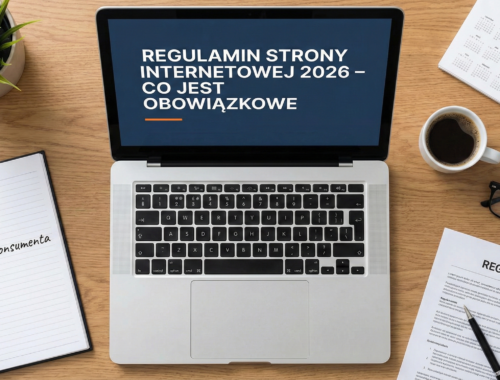 regulamin strony internetowej