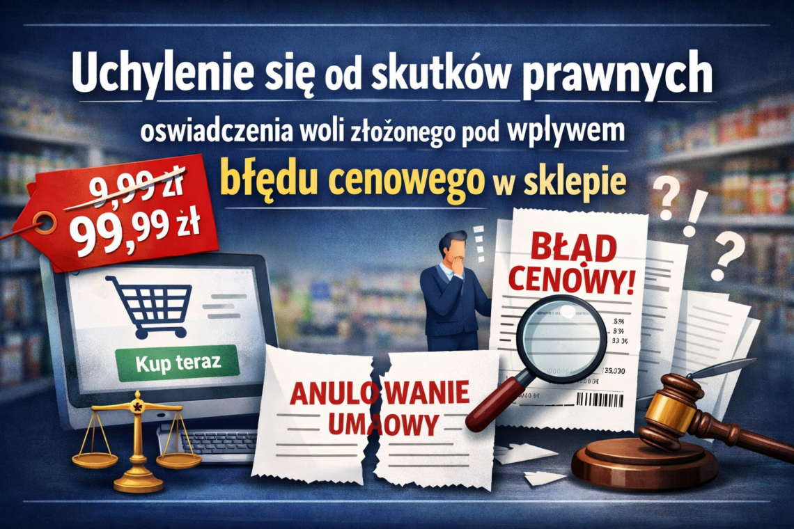 Uchylenie się od skutków prawnych